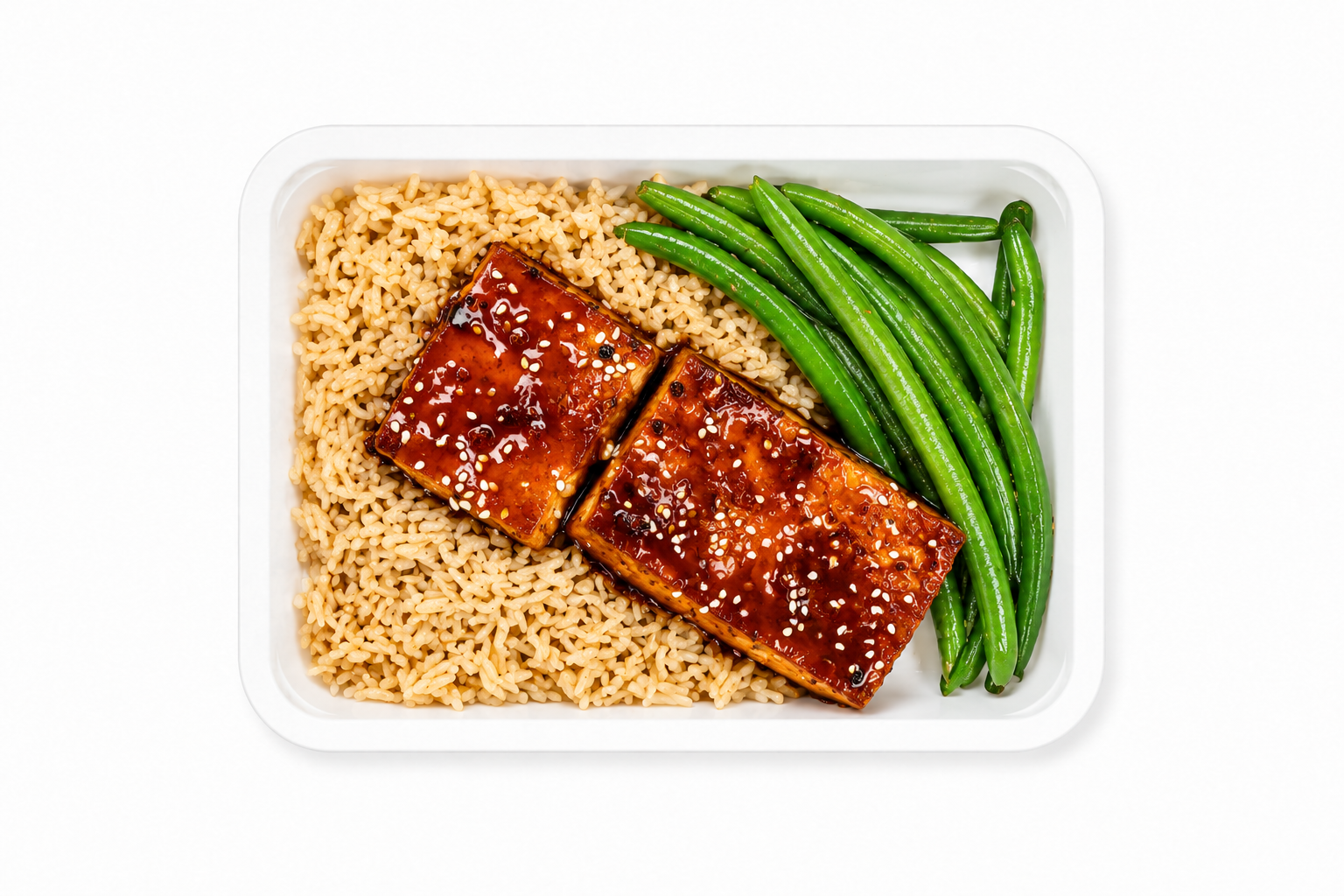 Miso-Glazed Tofu Power Bowl
