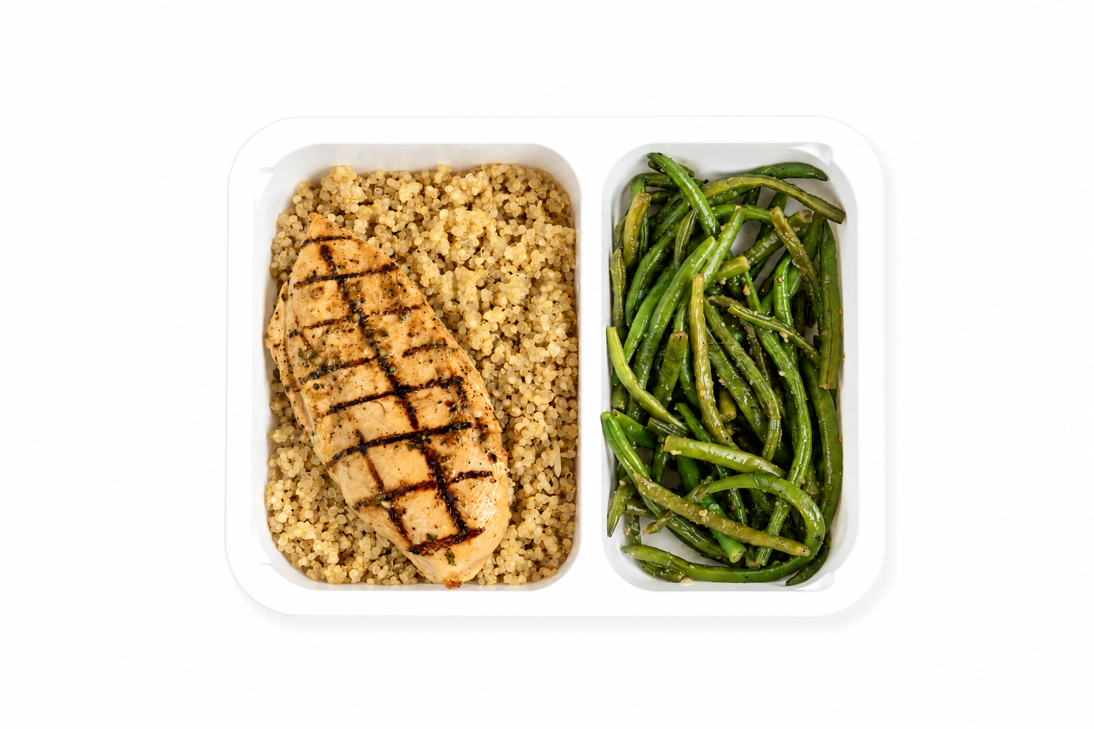 Golden Pepper-Lemon Dijon Chicken Protein Plate