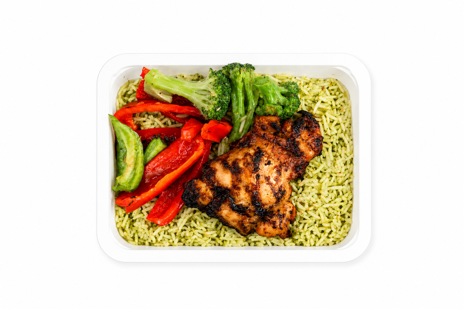 Flame-Griled Peri-Peri Chicken Power Plate