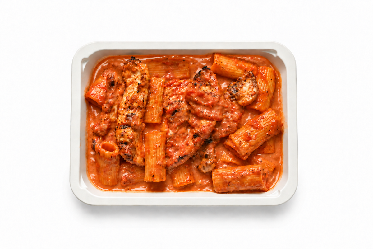 Rosé Chicken Rigatoni